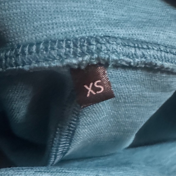 Alphalete size XS turquoise Teal Leggings gym yoga workout pants - Picture 9 of 10